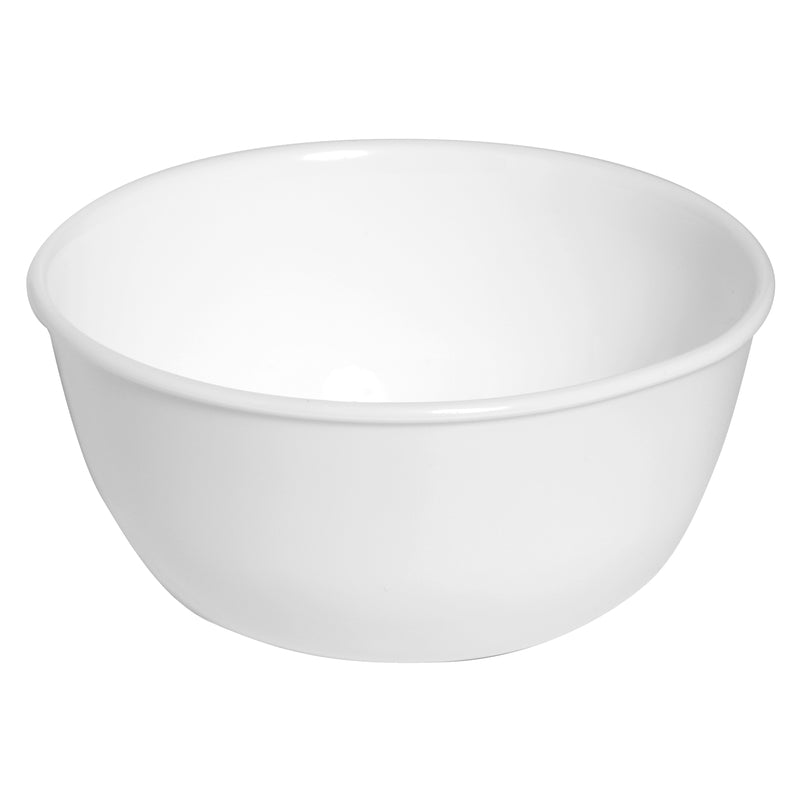 Corelle 28 oz Winter Frost Glass/Porcelain Soup/Cereal Bowl 6.25 in. D