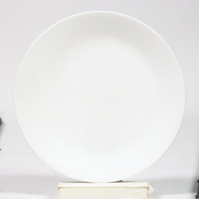 Corelle White Glass Winter Frost White Luncheon Plate 8-1/2 in. D