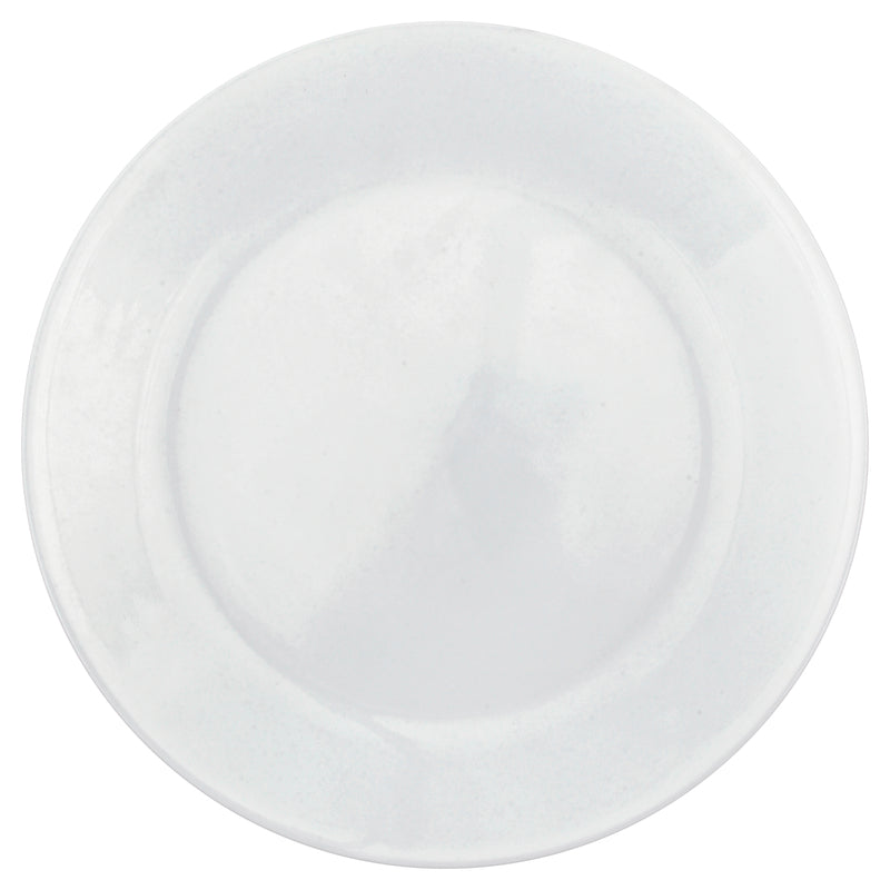 Corelle White Glass Winter Frost White Dinner Plate 10-1/4 in. D