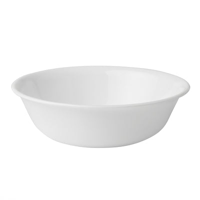 Corelle 18 oz Winter Frost Glass/Porcelain Soup/Cereal Bowl 6.25 in. D