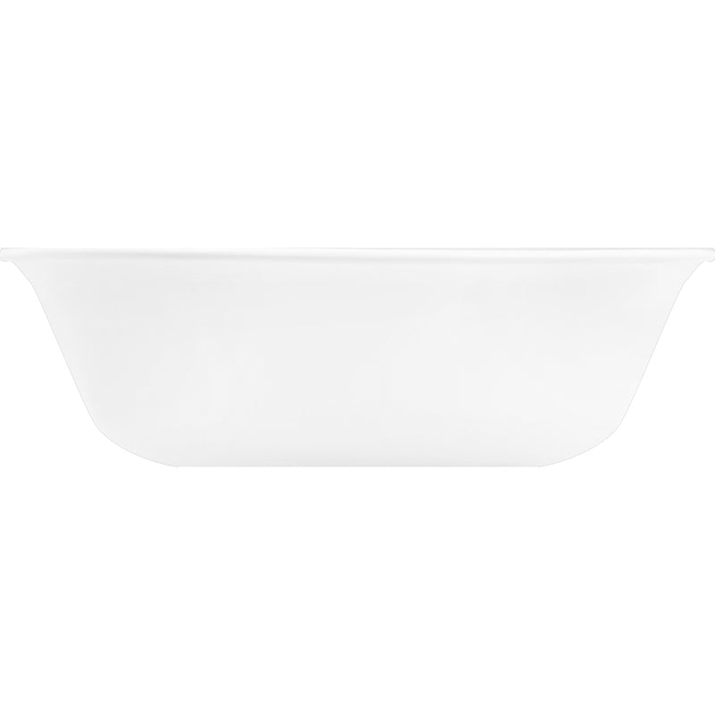 Corelle 18 oz Winter Frost Glass/Porcelain Soup/Cereal Bowl 6.25 in. D