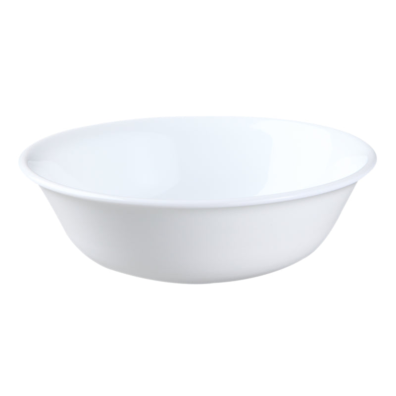 Corelle 18 oz Winter Frost Glass/Porcelain Soup/Cereal Bowl 6.25 in. D