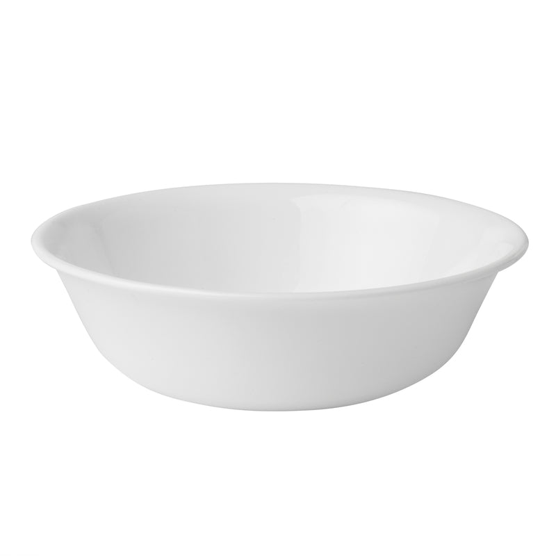 Corelle 18 oz Winter Frost Glass/Porcelain Soup/Cereal Bowl 6.25 in. D