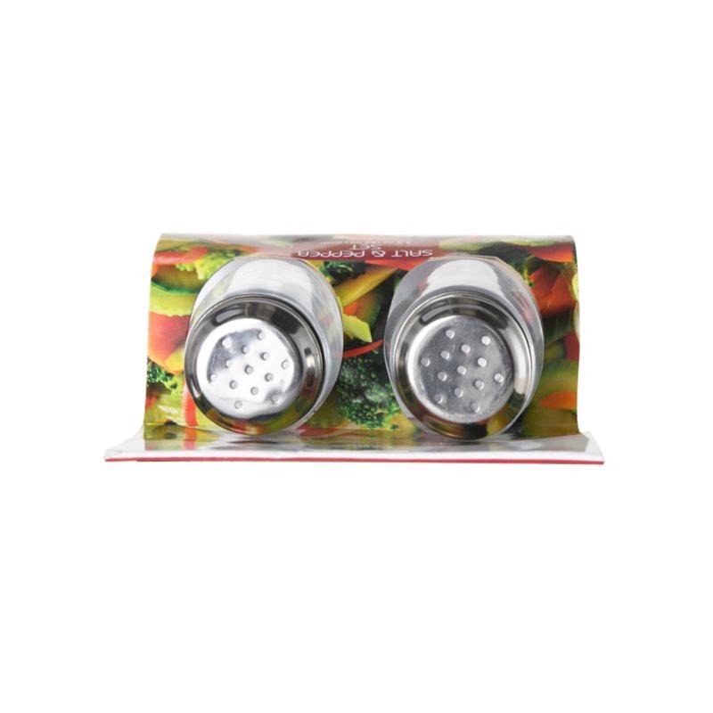 Lifetime Clear Glass Salt and Pepper Set Salt and Pepper Set 2 pk