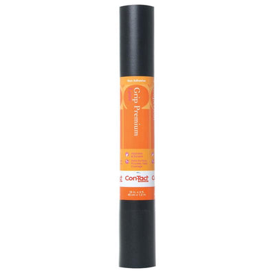 Con-Tact Grip Premium 4 ft. L X 18 in. W Black Non-Adhesive Shelf Liner