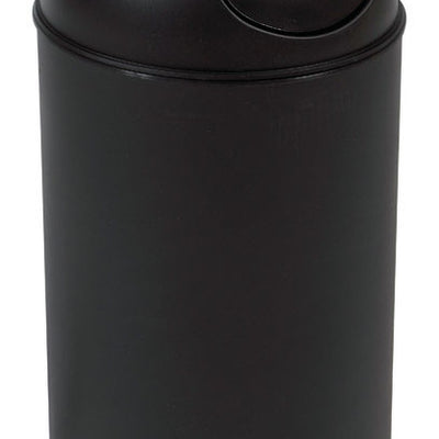 Umbra Grand 10 gal Black Plastic Swing-Top Trash Can