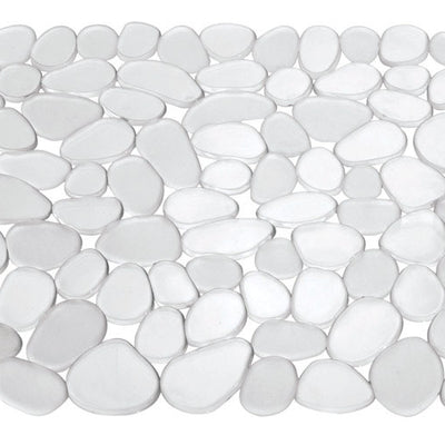 iDesign 12.3 in. L X 10.8 in. W Clear Plastic Sink Mat
