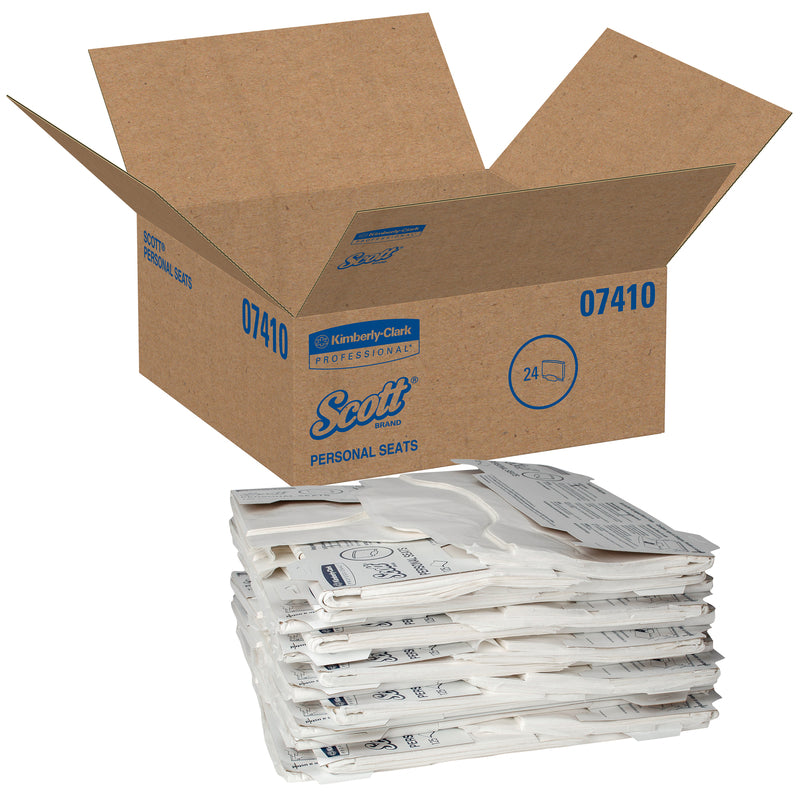 Scott Pro Flushable Toilet Seat Covers 1 Rolls 125 sheet 18 in.