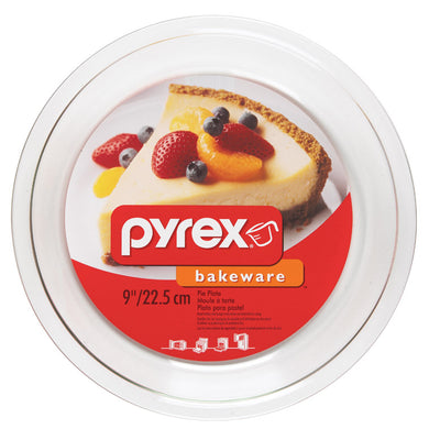 Pyrex 9 in. Pie Plate Clear