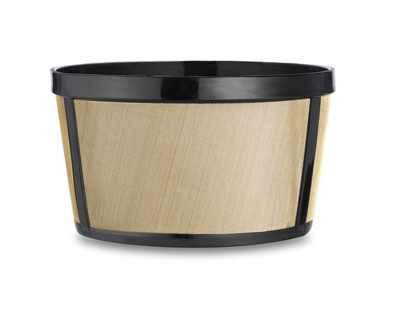 Medelco 12 cups Black/Gold Basket Coffee Filter
