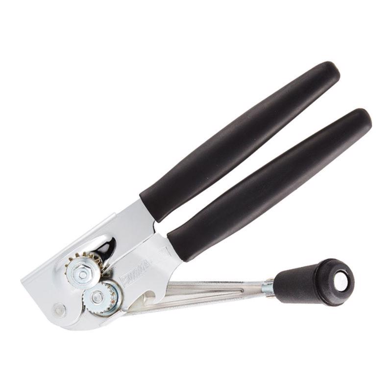 Swing-A-Way Black Stainless Steel Manual Can Opener