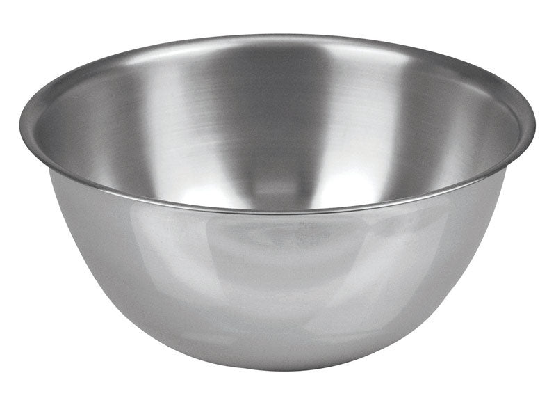 Fox Run 4.25 qt Stainless Steel Silver Mixing Bowl