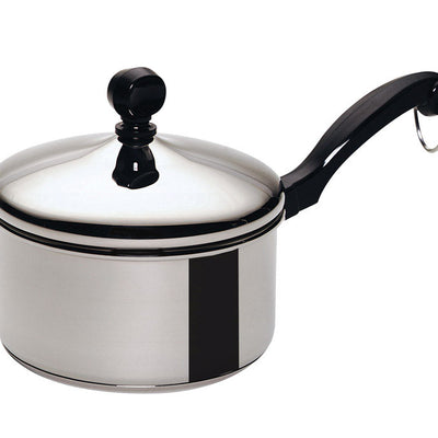 Farberware Classic Series Stainless Steel Saucepan 1 qt Silver