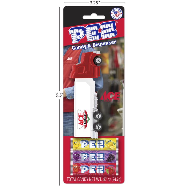 PEZ Assorted Fruit Flavors Candy and Dispenser 0.87 oz