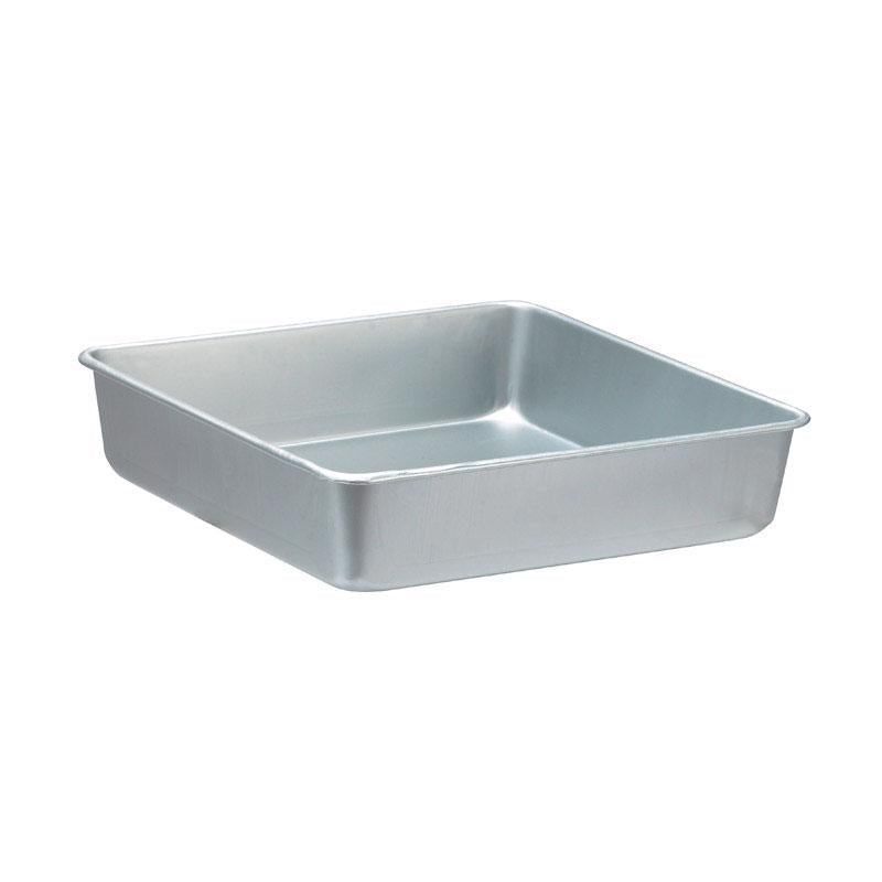 Wilton 8 in. W X 8 in. L Aluminum Square Cake Pan
