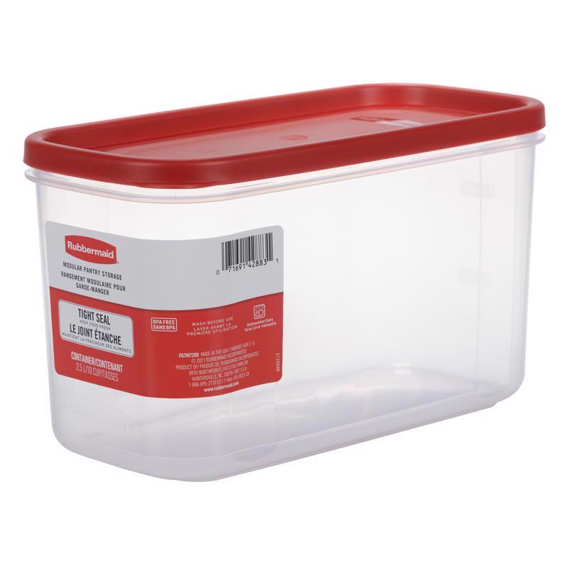 Rubbermaid 10 cups Clear Food Storage Container