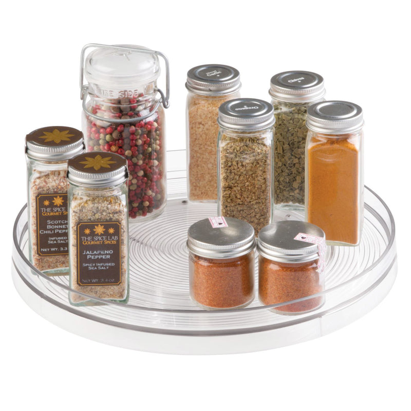 iDesign Linus 1.75 in. H X 11.25 in. W X 11.25 in. D Plastic Storage Tray Organizer