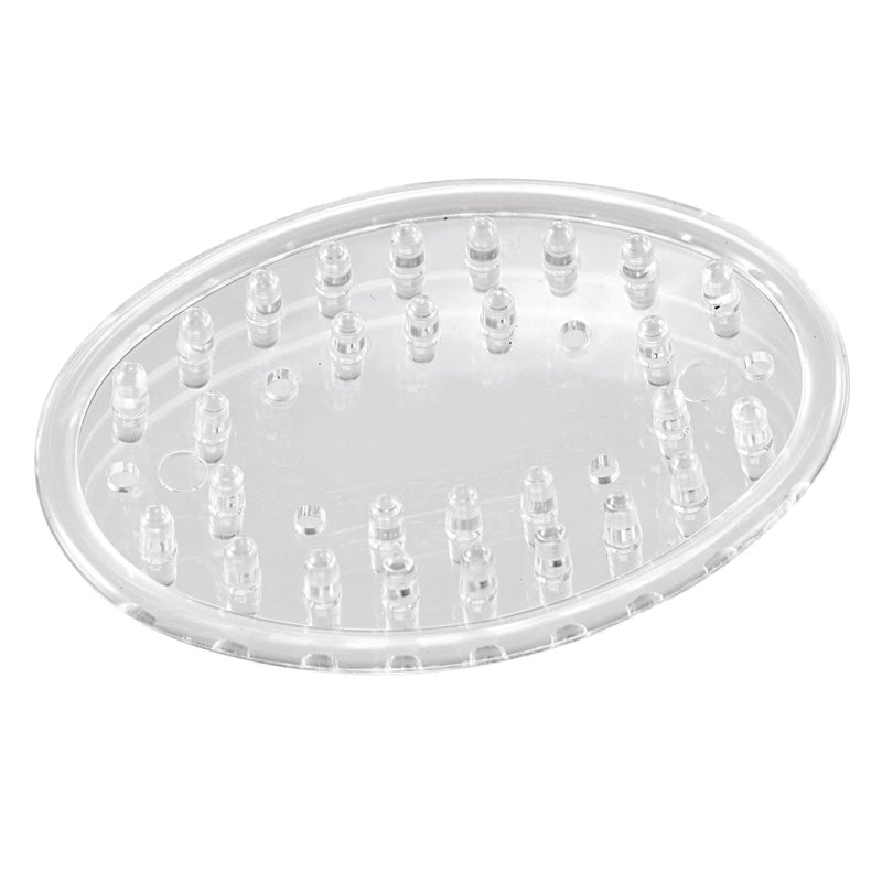 iDesign Clear Clear Silicone Bar Soap Saver