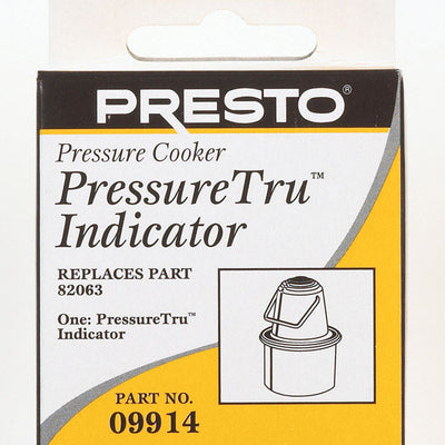 Presto PressureTru Stainless Steel Pressure Cooker Indicator 6 qt