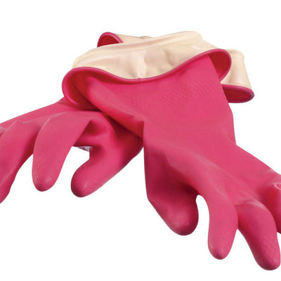 Casabella Latex Cleaning Gloves M Pink 1 pair