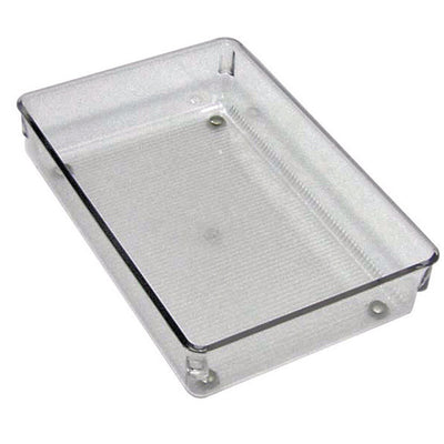 iDesign Linus 2 in. H X 6 in. W X 9 in. D Plastic Drawer Organizer