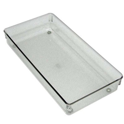 iDesign Linus 2 in. H X 6 in. W X 12 in. D Plastic Drawer Organizer