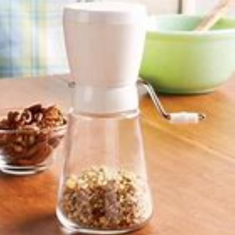 Lifetime 12 oz White Glass Nut Mill