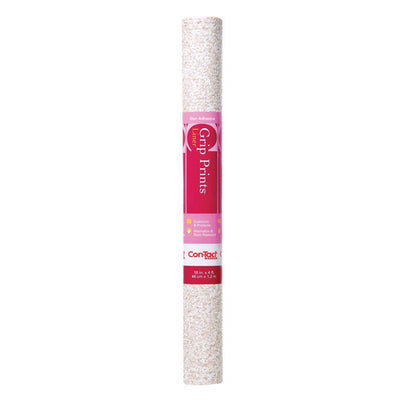 Con-Tact Grip Prints 4 ft. L X 18 in. W Beige Granite Non-Adhesive Shelf Liner