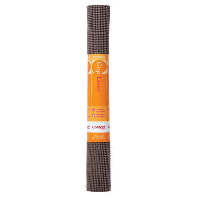 Con-Tact Beaded Grip 5 ft. L X 18 in. W Chocolate Non-Adhesive Shelf Liner