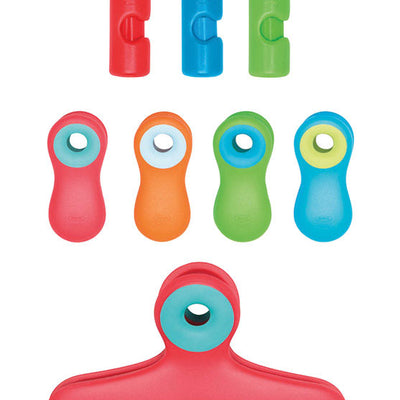 OXO Good Grips Assorted Colors Plastic Assorted Size Clip Set