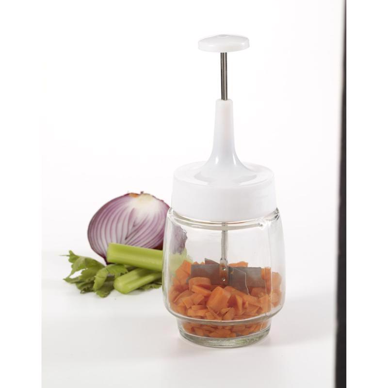 Lifetime 16 oz White Glass Food Chopper