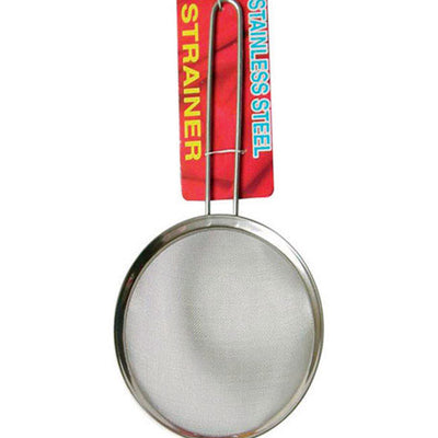 Bene Casa Silver Stainless Steel Strainer with Handle