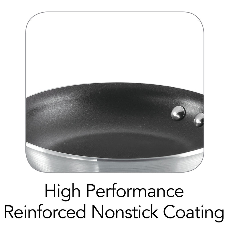 Tramontina Aluminum Fry Pan 8 in. Silver