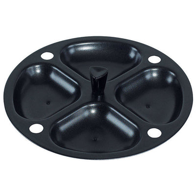 Nordic Ware Black Aluminum Egg Poacher Insert Tray