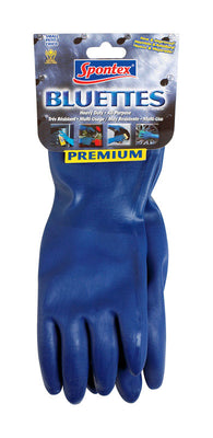 Spontex Bluettes Neoprene Cleaning Gloves S Blue