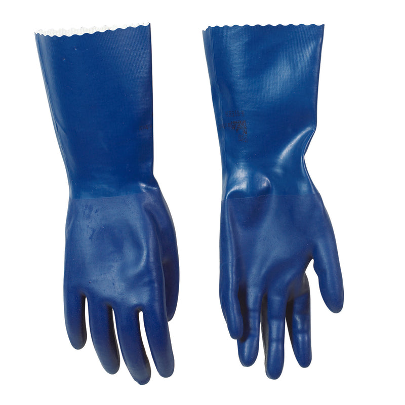 Spontex Bluettes Neoprene Cleaning Gloves M Blue