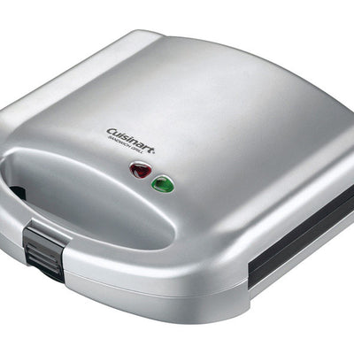 Cuisinart Silver Stainless Steel Nonstick Surface Sandwich Maker