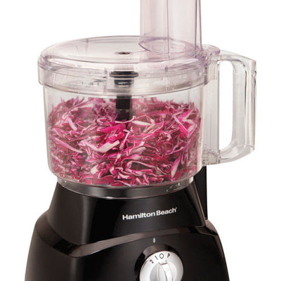 Hamilton Beach Black 64 oz Food Processor 450 W