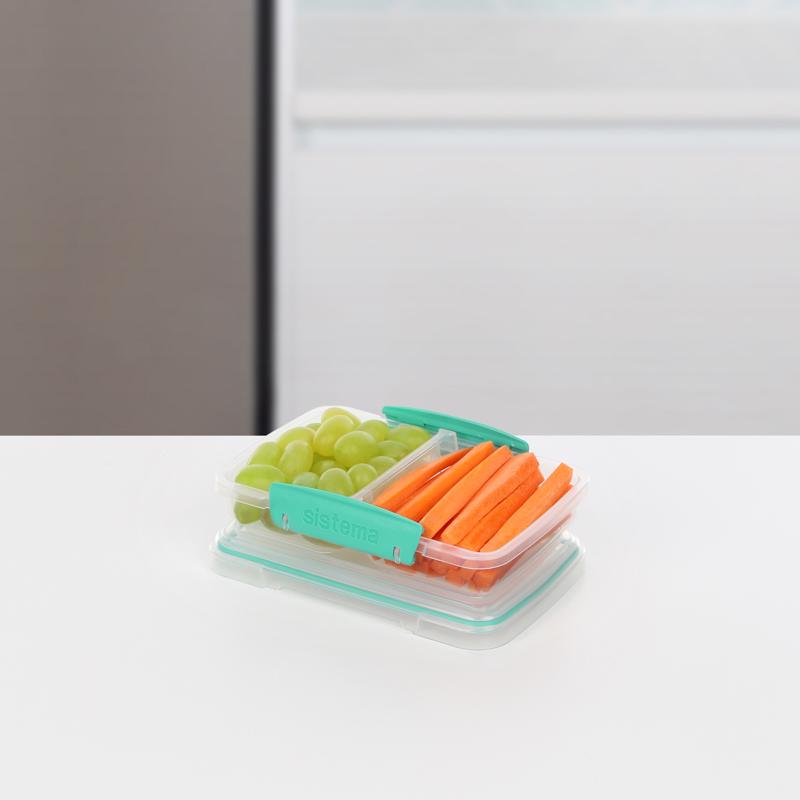 Sistema 11.83 oz Clear Food Storage Container