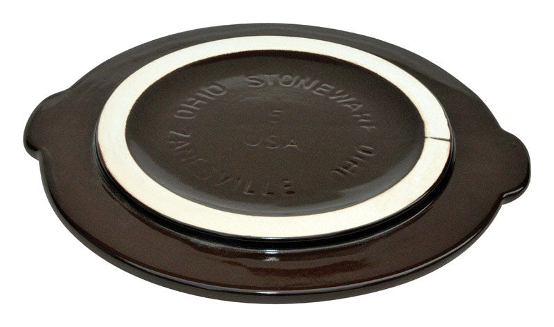 Ohio Stoneware Crock Cover 5 gal
