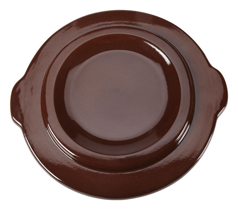 Ohio Stoneware Wide Mouth Crock Cover 3 gal
