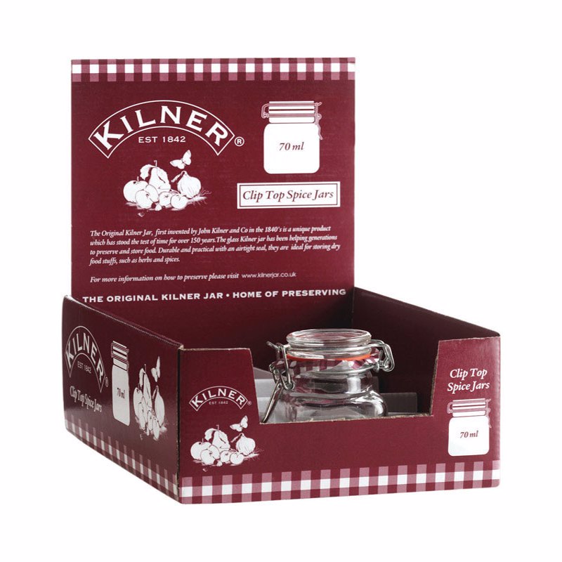 Kilner 2 oz Clear Spice Jar