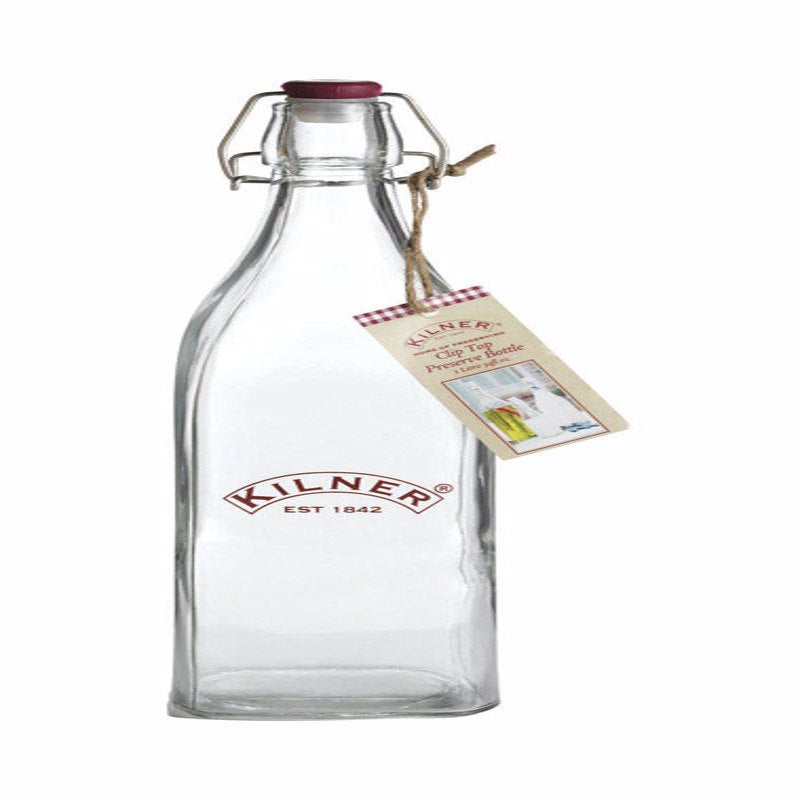 Kilner 34 oz Clear Preserver Bottle