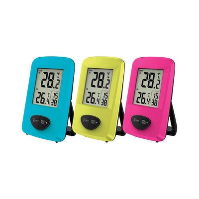 Taylor Digital Thermometer Plastic Assorted 7.28 in.