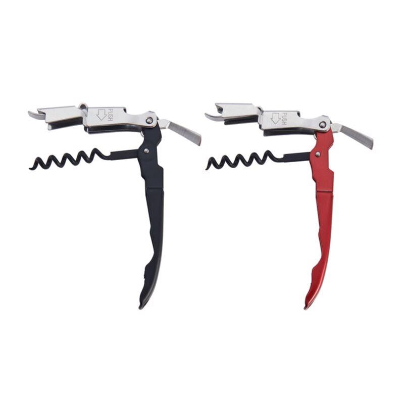 Rabbit Red Teflon Wine Opener