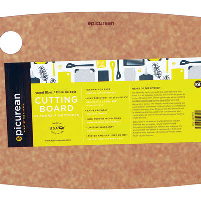 Epicurean Kitchen Series 11.5 in. L X 9 in. W X 0.25 in. Paper Composite Cutting Board