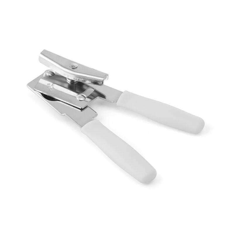 Swing-A-Way White Steel Manual Compact Can Opener