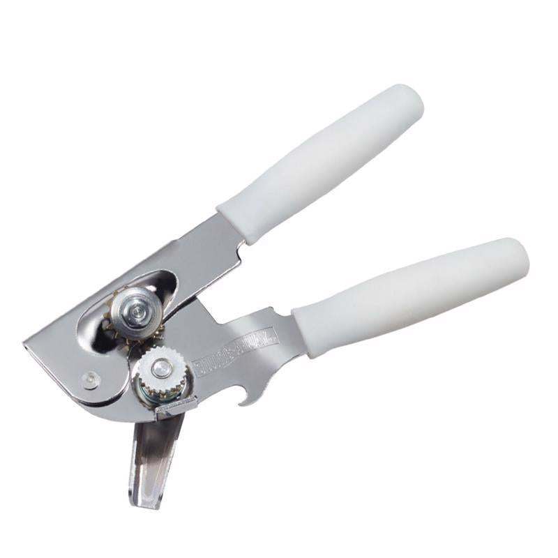 Swing-A-Way White Steel Manual Portable Can Opener