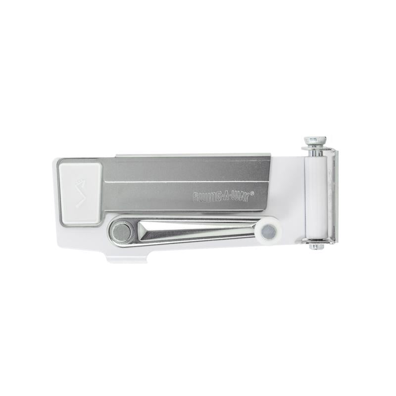 Swing-A-Way White Steel Manual Wall Mount Can Opener