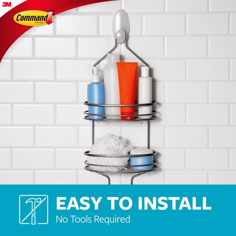 3M Command Large Plastic Caddy Hanger 5 in. L